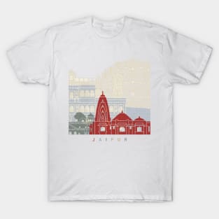 Jaipur skyline poster T-Shirt